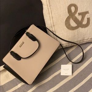 ♠️ kate spade ♠️ beige and black handbag NWOT
